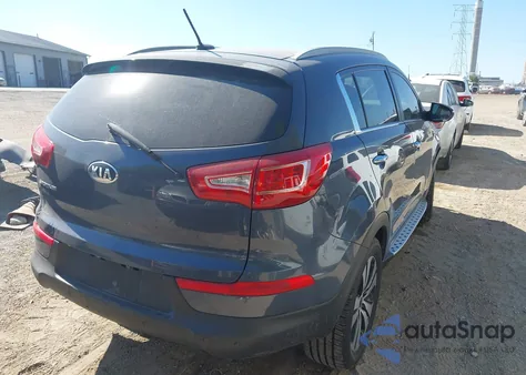 2013 Kia Sportage Ex from USA, damaged, VIN KNDPC3A25D7419000